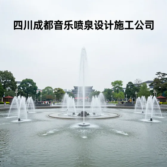 四川成都音乐喷泉设计施工公司交货周期多久