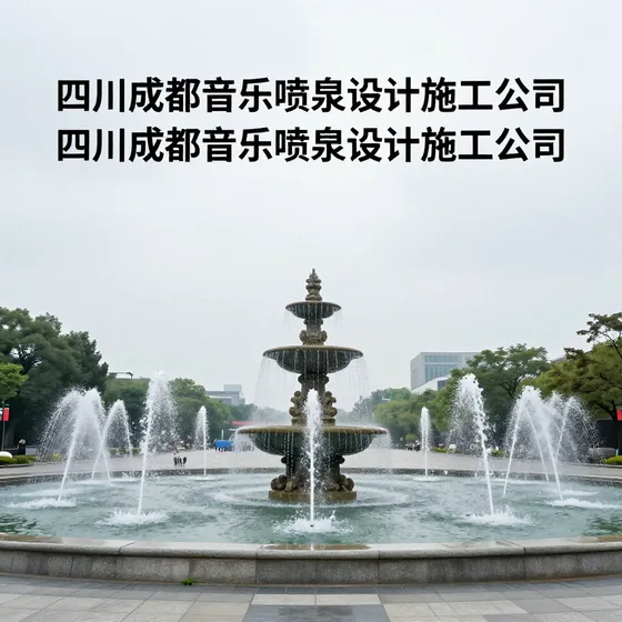 四川成都音乐喷泉设计施工公司哪个牌子靠谱