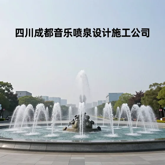四川成都音乐喷泉设计施工公司价格一般是多少